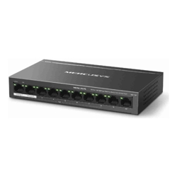 TP-Link Mercusys MS110P 10-Port 10/100Mbps Desktop Switch with 8-Port PoE+