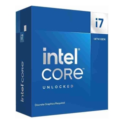 Intel i7 14700KF CPU 4.2GHz (5.4GHz Turbo) 14th Gen LGA1700 16-Cores 24-Threads 30MB 125W Graphic Card Required Retail Raptor Lake no Fan