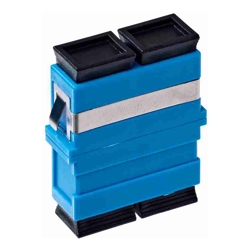 4Cabling SC OS1/OS2 Singlemode Through Coupler Flangeless Duplex | Blue