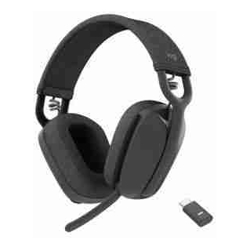 LOGITECH ZONE VIBE W/LESS MS STEREO HEADSET,BT,ADV NOISE CANCEL,USB-C W/ USB-A ADPTR,2Y WT