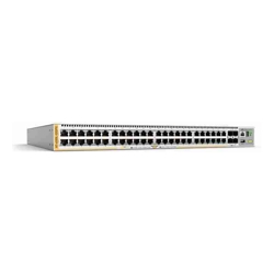 48-port PoE+ 10/100/1000T stackable L3 switch with 4 x SFP+ ports and 2 fixed power supplies AU Power Cord