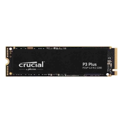 CRUCIAL P3 PLUS 500GB, M.2 INTERNAL NVMe PCIe4 SSD, 4700R/1900W MB/s, 5YR WTY