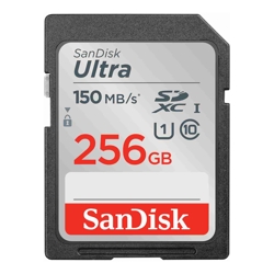 SanDisk 256GB Ultra SDXC UHS-I Card (SDSDUNC-256G-GN6IN)