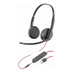 POLY BLACKWIRE C3225 USB-A SINGLE UNIT