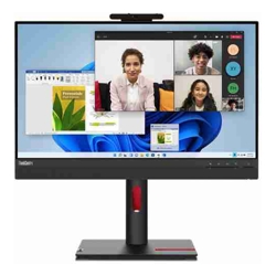 ThinkCentre Tiny-In-One 24 Gen 5- 23.8 monitor 1920x1080 16:09 Touch Speaker Anti-Glare Camera 720p with Mic for VOIP DP input 1x USB3.0 ports Height Adj/Tilt/Pivot/Swivel 3Y warranty