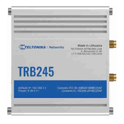 Teltonika | TRB245 | Dual SIM M2M LTE CAT4 Industrial Gateway