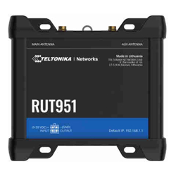 Teltonika | RUT951 | Dual SIM 4G LTE CAT4 Industrial Cellular Router