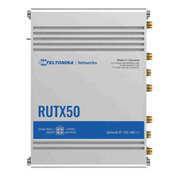 Teltonika | RUTX50 | Dual SIM 5G LTE CAT20 Industrial Router