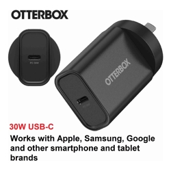 OtterBox Standrd Wall Charger 30W -1X USB-C 30W USB-PD Black