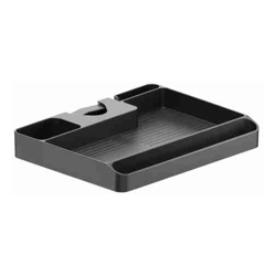 Brateck Pole Mounted Storage Shelf Easily mounted to ?30-48mm (1.2"-1.9") poles (BLACK) (NEW)