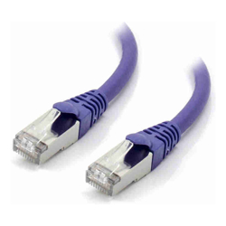 ALOGIC 0.5m Purple 10GbE Shielded CAT6A LSZH Network Cable