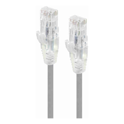 ALOGIC 5m Grey Ultra Slim Cat6 Network Cable UTP 28AWG Series Alpha
