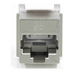 Serveredge Universal Cat6A STP RJ45 Modular Keystone Jack QUICK TOOL Compatible Pack of 10