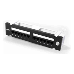 Serveredge 12 Port CAT6 Surface Mount Patch Panel - UTP