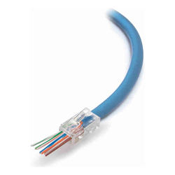 Serveredge RJ45 Cat6  PT Series Pass Through Connector-Pack of 50