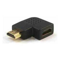 Right Angle HDMI (M) To HDMI (F) Adapter - Male to Female