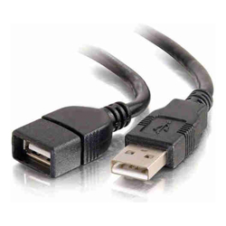 ALOGIC 0.5m USB 2.0 Type A to Type A Extension Cable - Male to Female