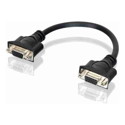 15cm VGA Wall Plate Mech - Female to Female
