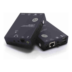 Serveredge HDBaseT 4K2K HDMI Extender Kit (Tx/Rx) with (4) USB Audio Bi-directional Serial & IR - 100m