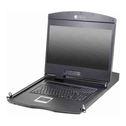 Serveredge 16-Port 19inch LCD KVM PS/2 USB VGA Includes 16 x Custom KVM Cables