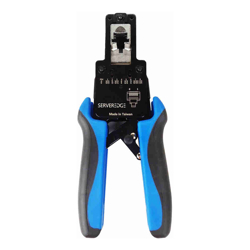 Serveredge PT Series Premium Pass Through RJ45 Ratcheted Crimping Tool