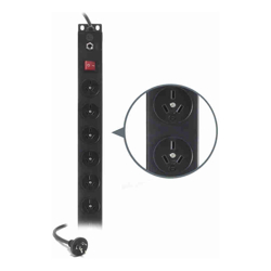 Serveredge Basic Vertical 20 Port PDU(20) 3 Pin AUS GPO Output (1) 3 Pin Aus Plug input 10A240VIncludes:? 1 x Pair Bracket 1.? 1 x Pair Bracket 2.? 4 x M6 Cage Nuts? 10 x M6 Screws? 6 x M6 Nuts