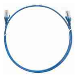 8Ware CAT6THINBL-50M CAT6 Ultra Thin Slim Cable Blue Color Premium RJ45 Ethernet Network LAN UTP Patch Cord 26AWG 50m 1 year warranty