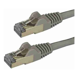STARTECH.COM 3 M CAT6A ETHERNET CABLE - 10GBE STP SNAGLESS 100W PoE GREY LTW