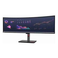 Lenovo 63DBRAR1AU P49W-30 49" WLED IPS Curved Monitor 32:9 HDMI DP USB-C TB H/Adjust 3Yr 