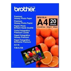 Brother BP-61GLA A4 GLOSSY PAPER (20 SHEETS) 190 GSM