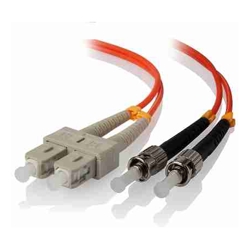 ALOGIC 2m SC-ST Multi Mode Duplex LSZH Fibre Cable 62.5/125 OM1