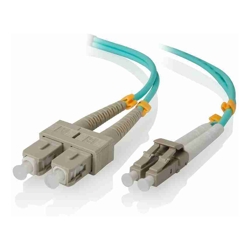2M LC-SC 40G/100G MULTI MODE DUPLEX LSZH FIBRE CABLE 50/125 OM4