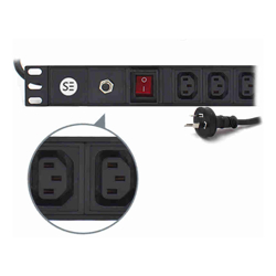 Serveredge Basic 8 Port IEC PDU (8) IEC C13 Output & (1) 3 Pin Aus (M) Input 10A 240 V