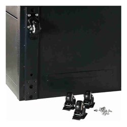Serveredge Set of 4 Heavy Duty Castor Wheels with Brake: Includes 4 Castors & Set of Screws
