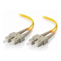 ALOGIC 10M SC-SC Single Mode Duplex LSZH Fibre Cable 09/125 OS2
