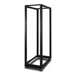Serveredge 42RU 4 post Adjustable Server rack With Castors Rack Comes Flat Pack