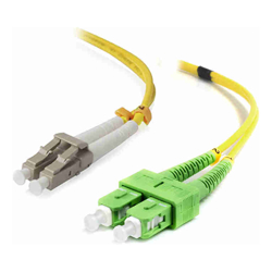 ALOGIC 2m SCA-LC Single Mode Duplex LSZH Fibre Cable 09/125 OS2