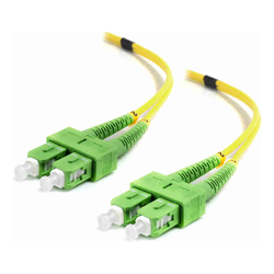 ALOGIC 3m SCA-SCA Single Mode Duplex LSZH Fibre Cable 09/125 OS2