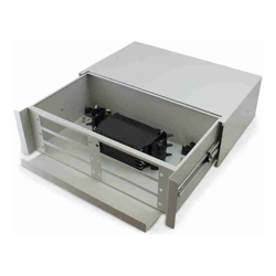 Serveredge 3RU Fibre Sliding Patch Panel With Splice Cassette  Splice Protector & mounting Kit