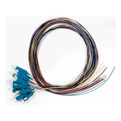 Serveredge SC Pigtail OS2-2M-12 Fibres (12 Colour)