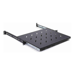 Serveredge 1RU Sliding Shelf Suitable for 600mm Deep Server Cabinets Adjustable from 350mm to 480mm 