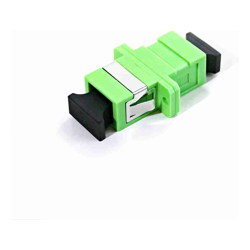 Serveredge SCA Female to SCA Female Single Mode Simplex OS2 Fibre Adapter GREEN COLOR