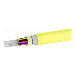 Serveredge 6 Core Indoor / Outdoor Riser Singlemode OS2 Fibre Cable -Yellow