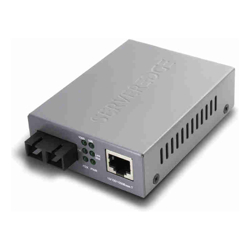 Serveredge 10/100/1000Base-TX to 1000Base-FX Multimode SC Fibre Media Converter (550m)