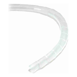 TT-IT Ty-It 10m Spiral Cable Wrap for Cable Management 10mm/White 