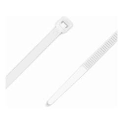 TT-IT Nylon Cable Tie White 100mm X 2.5mm (Bag of 100)