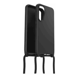 OtterBox React Necklace Samsung Galaxy S24+ 5G (6.7") Case Black (77-94738) DROP+ Military Standard Detachable Nylon Rope 7 Years Warranty