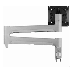 Atdec AWM-A71T Long Swing Monitor Arm Adjustable Tilt and Pan Silver