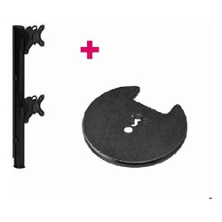 Atdec AWMS-2-LTHT75 Grommet Clamp Black