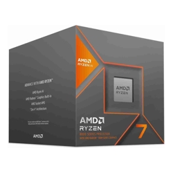 AMD RYZEN 7 8700G 8 CORES/16THREADS, 65 WATTS, MAX FREQ 5.150GHZ, 24MB CACHE, WRAITH SPIRE